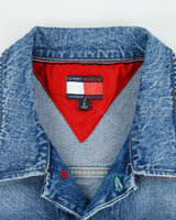 S/S 2020 Tommy Hilfiger x Shawn Mendes Sustainable Reborn Stone Wash Denim Trucker Jacket - S