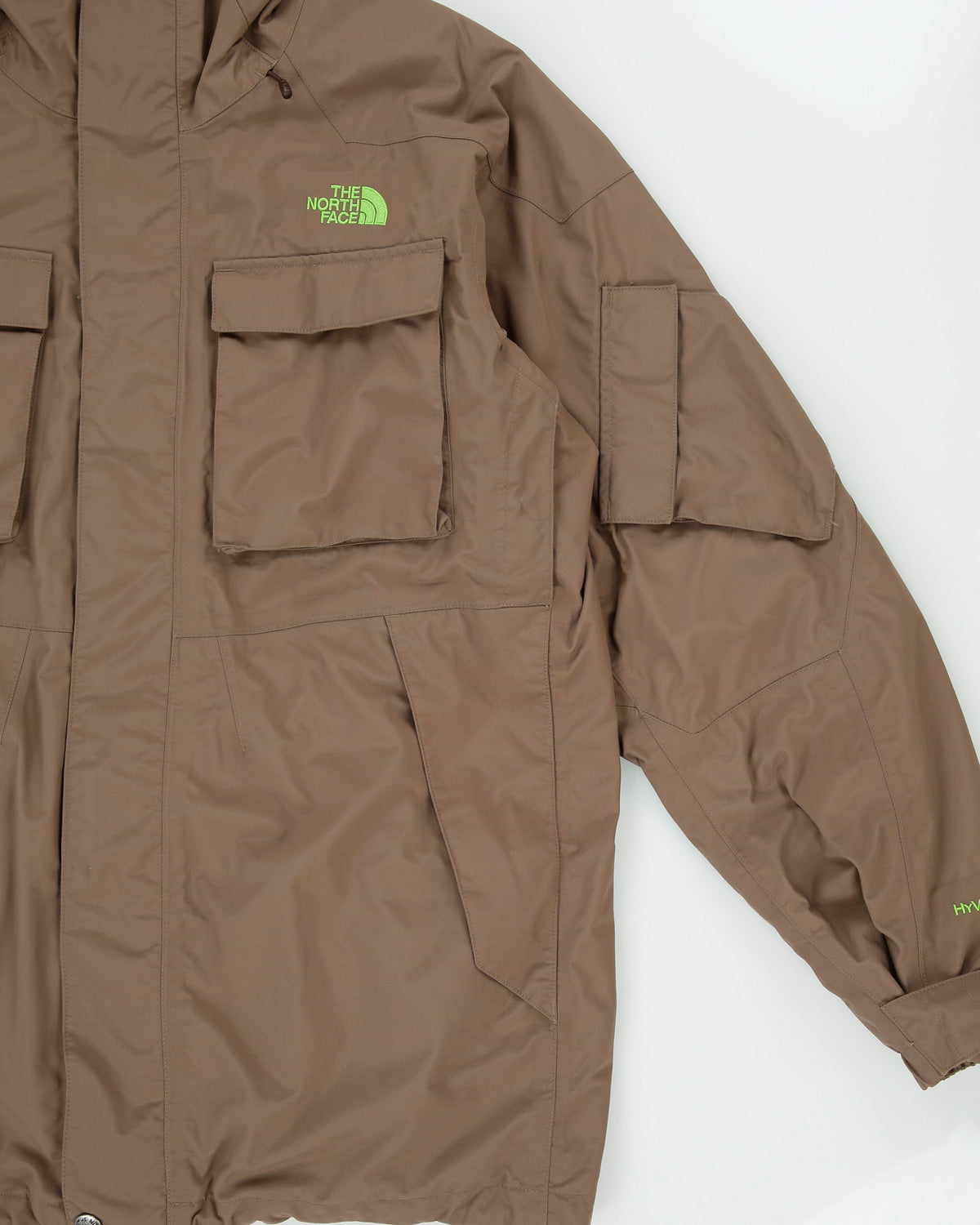 Vintage The North Face Mocha Hyvent Insulated Mountain Ski Jacket - L