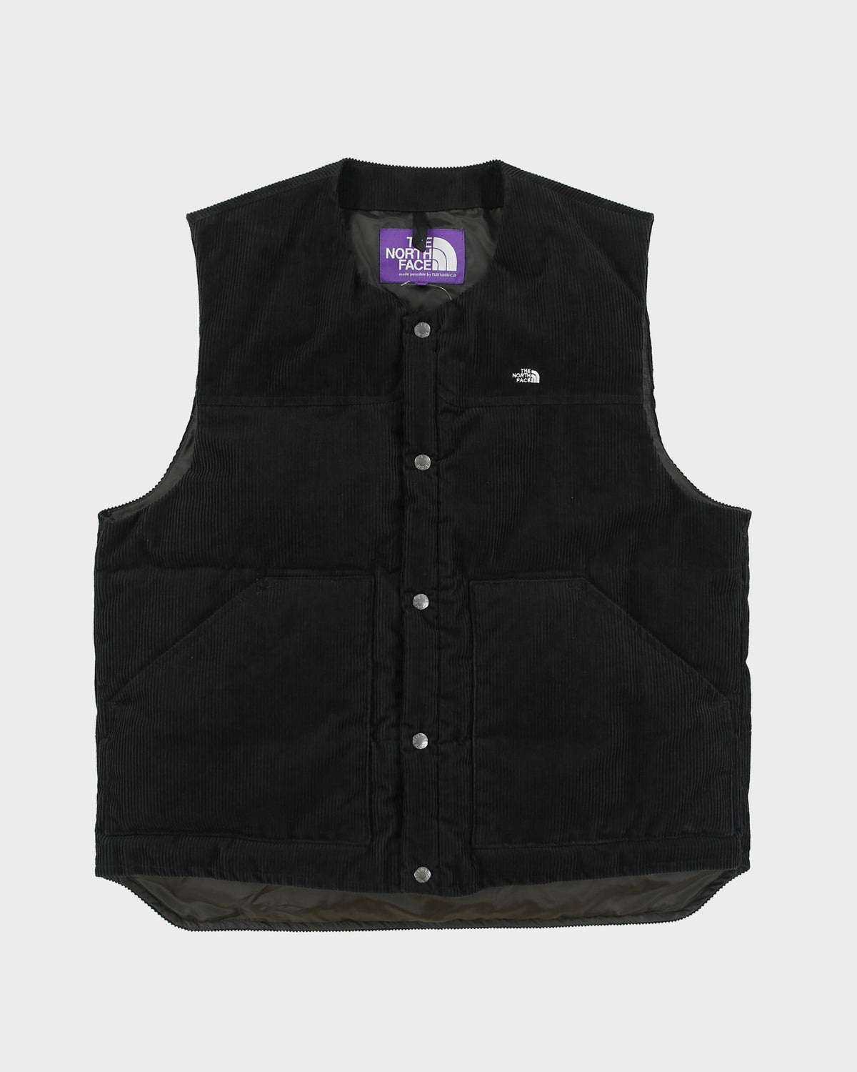 Nanamica x The North Face Purple Label Corduroy Goose Down Puffer Gilet - M