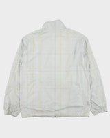 Vintage Y2K 00s Nike Plaid Shell Metal Swoosh Windbreaker Jacket - L