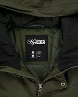 Vintage O'Neill Khaki Hybrid Quilt Insulated HyperDry Snowboard Mountain Explorer Parka - M