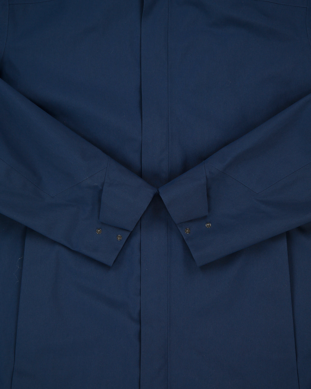 Arc'teryx Navy Keppel Trench Gore-Tex Shell Waterproof Knee Length Mac - M