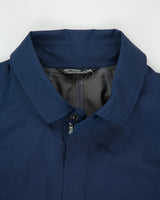 Arc'teryx Navy Keppel Trench Gore-Tex Shell Waterproof Knee Length Mac - M