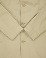 Vintage 1980s Aquascutum Khaki Aqua 5 Made In Canada Weatherproof Canvas Mac - XXL
