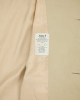 Vintage 1980s Aquascutum Khaki Aqua 5 Made In Canada Weatherproof Canvas Mac - XXL