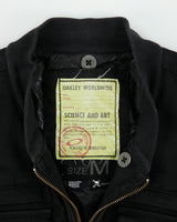 Vintage '07 Y2K Oakley Heritage 075 Canvas Multi-Pocket Utility Bomber Jacket - M