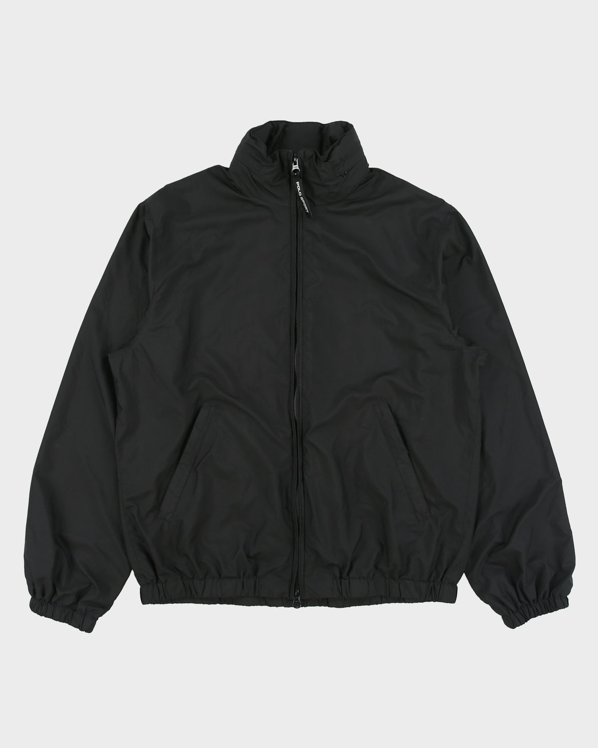 Vintage 1990s Polo Sport Ralph Lauren Soft Shell Hooded Windbreaker Jacket - S
