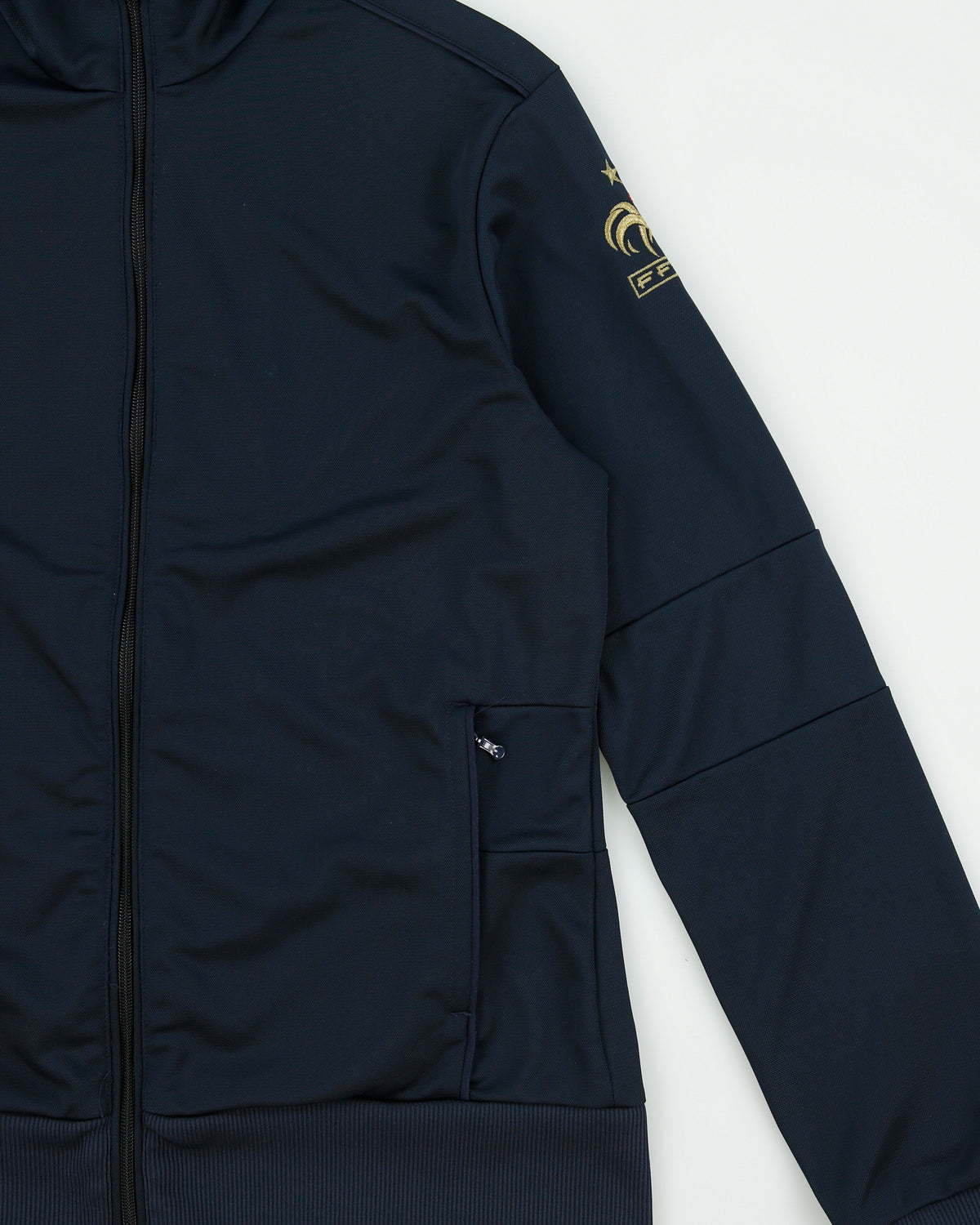 Vintage 2009-10 Adidas France Football Training Track Jacket - XL