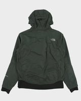 Vintage '07 Y2K The North Face Apex Climate Block Striped Soft Shell Fleece Lined Hooded Bomber Jacket - M