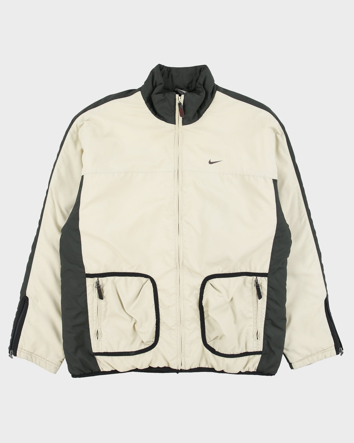 Vintage '00 Y2K Nike Primaloft Fill Two-Tone Puffer Jacket - M