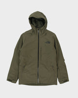 The North Face Khaki 2-In-1 Primaloft Puffer DryVent Mountaineering Jacket - M