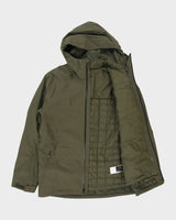 The North Face Khaki 2-In-1 Primaloft Puffer DryVent Mountaineering Jacket - M