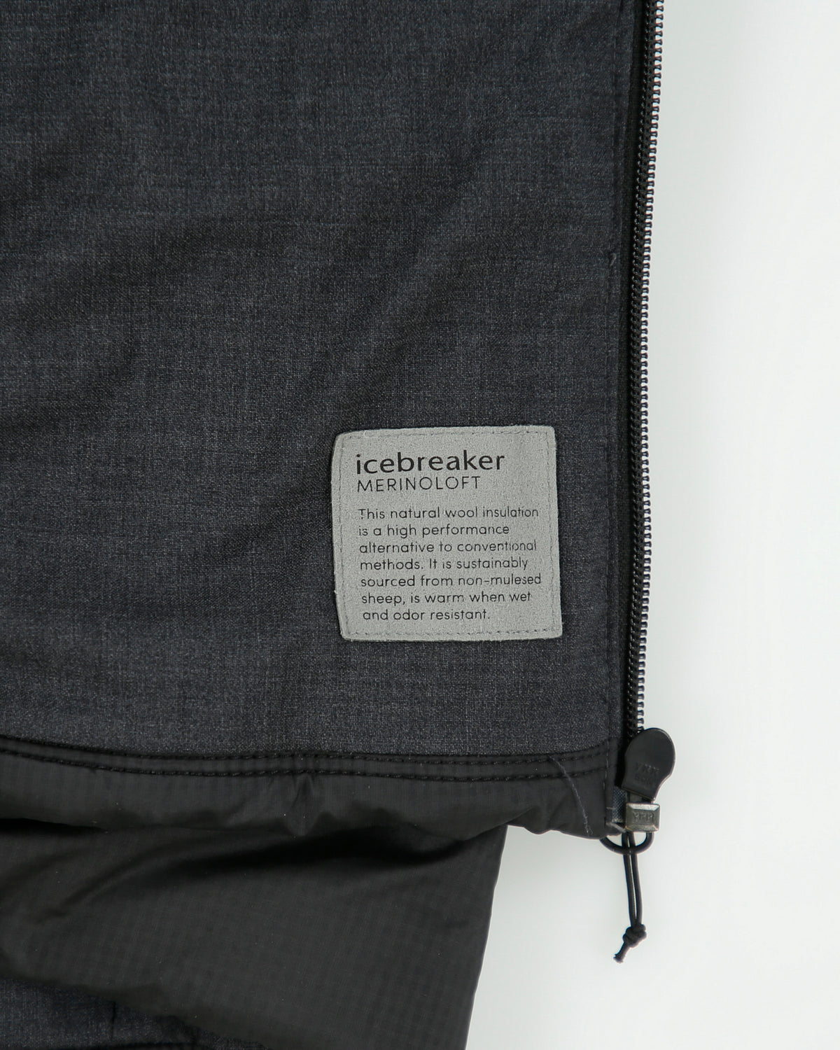Icebreaker MerinoLOFT Wool Insulated Merino Lined Soft Shell Puffer Jacket - XL