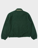 Vintage Y2K 00s Polo Ralph Lauren Forest Green Polartec Harrington Fleece Jacket - M