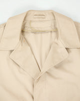 Vintage 1980s London Fog Khaki Made In Canada Weatherproof Canvas Mac - L
