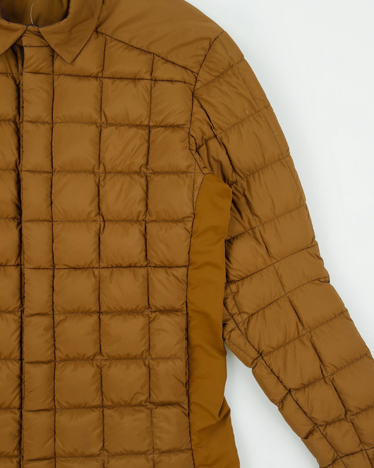 Arc'teryx Khaki Rico Goose Down Quilted Snap Button Puffer Jacket - M
