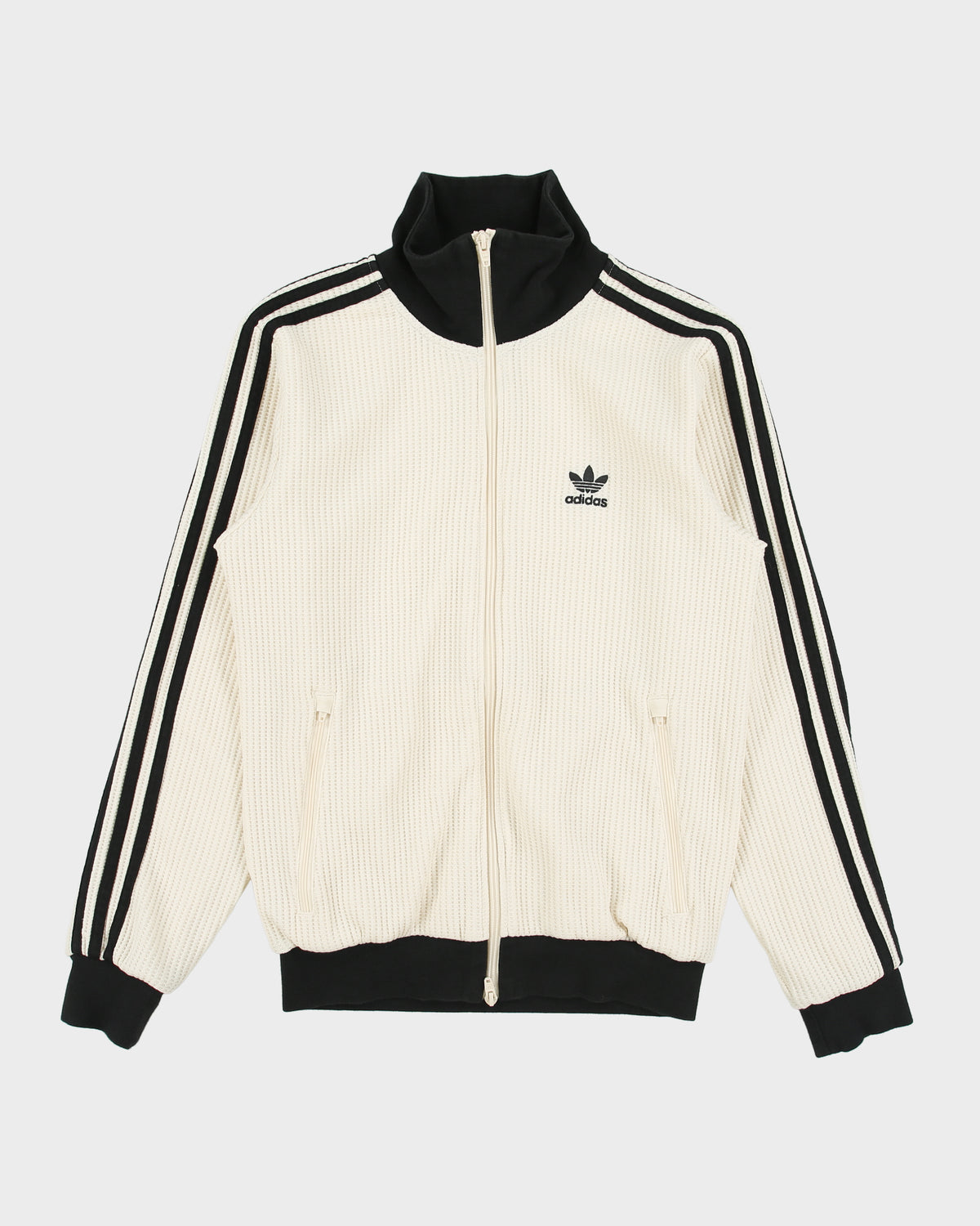 Adidas Originals Classics Beckenbauer Waffle Knit Track Jacket - S