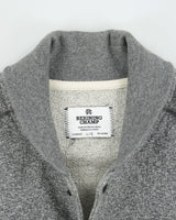 Reigning Champ Marl Grey Hand Crafted In Canada Heavyweight Jersey Bomber Jacket - L