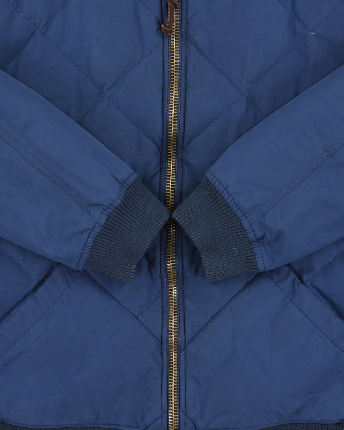 Eddie Bauer Khaki EB Originals 1936 Skyliner Goose Down Diamond Quilt Bomber Jacket - M