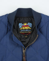 Eddie Bauer Khaki EB Originals 1936 Skyliner Goose Down Diamond Quilt Bomber Jacket - M