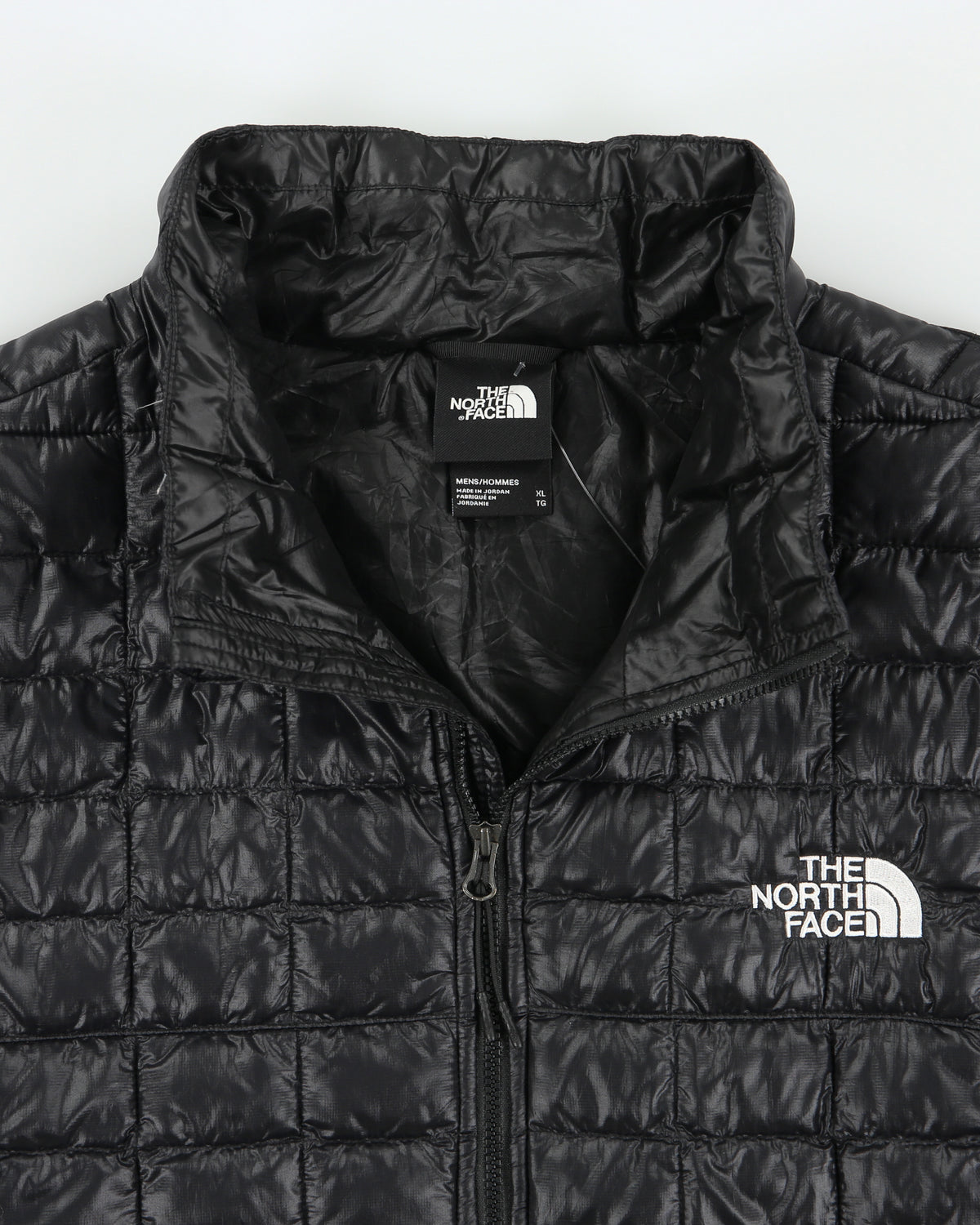 The North Face Thermoball Insulated Lightweight Eco Grid Puffer Jacket - XL