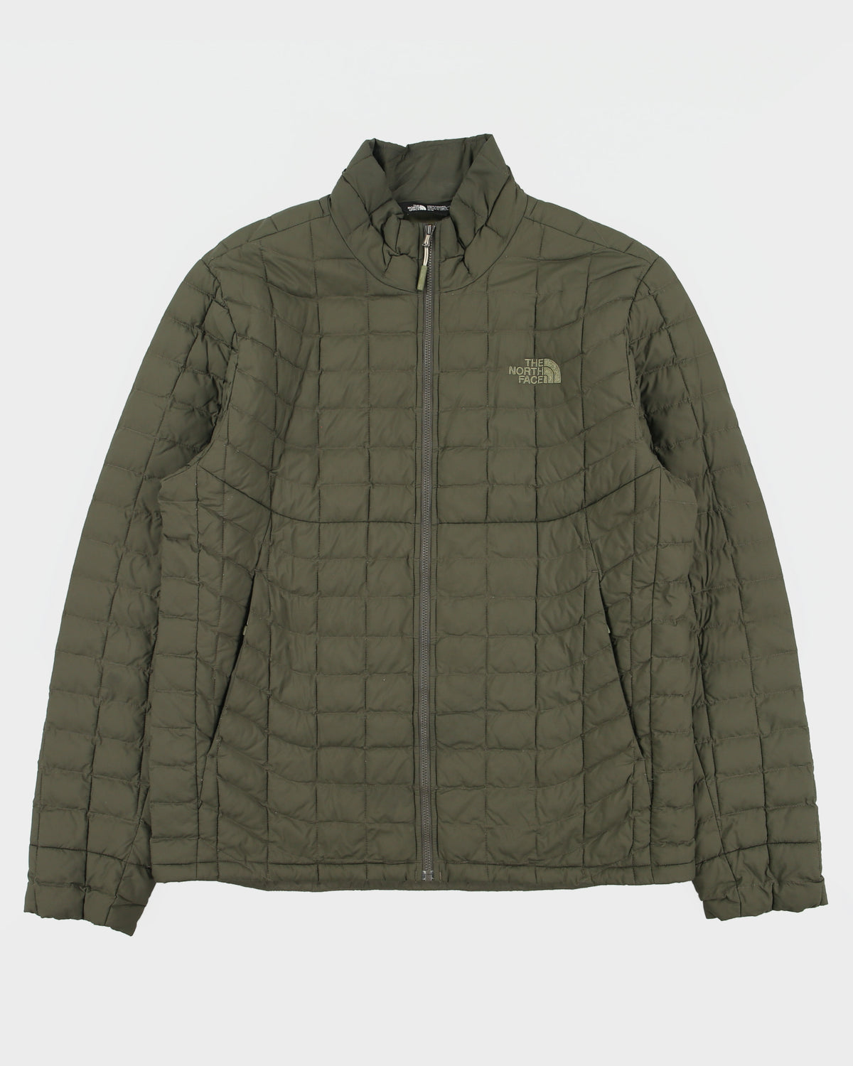 The North Face Thermoball Insulated Lightweight Eco Grid Puffer Jacket - M