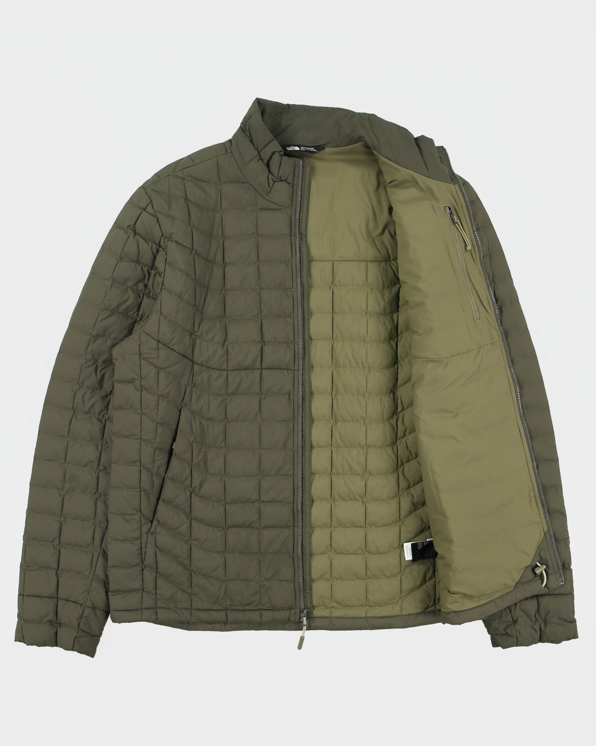 The North Face Thermoball Insulated Lightweight Eco Grid Puffer Jacket - M