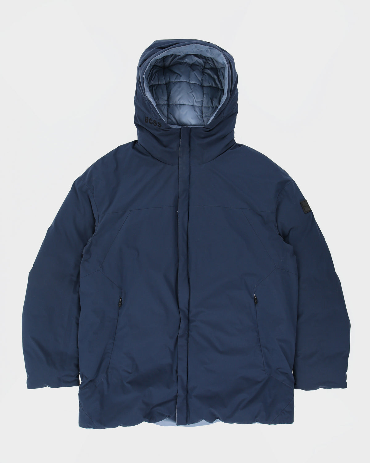 Hugo Boss 'J-Clove' Goose Down Reversible Soft Shell Puffer Jacket - M