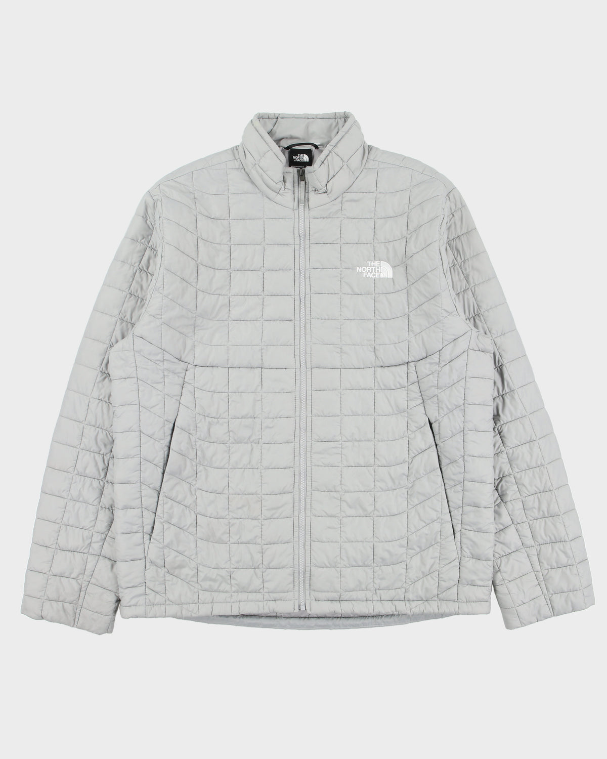 The North Face Thermoball Insulated Lightweight Eco Grid Puffer Jacket - L