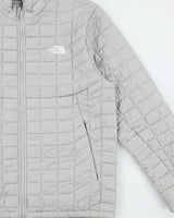 The North Face Thermoball Insulated Lightweight Eco Grid Puffer Jacket - L