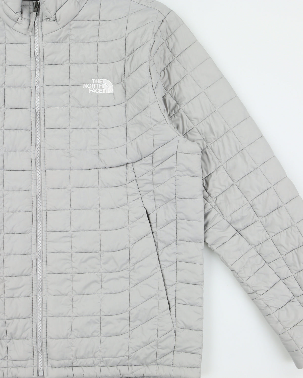The North Face Thermoball Insulated Lightweight Eco Grid Puffer Jacket - L