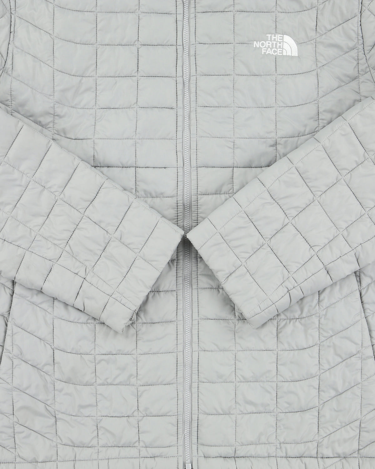 The North Face Thermoball Insulated Lightweight Eco Grid Puffer Jacket - L