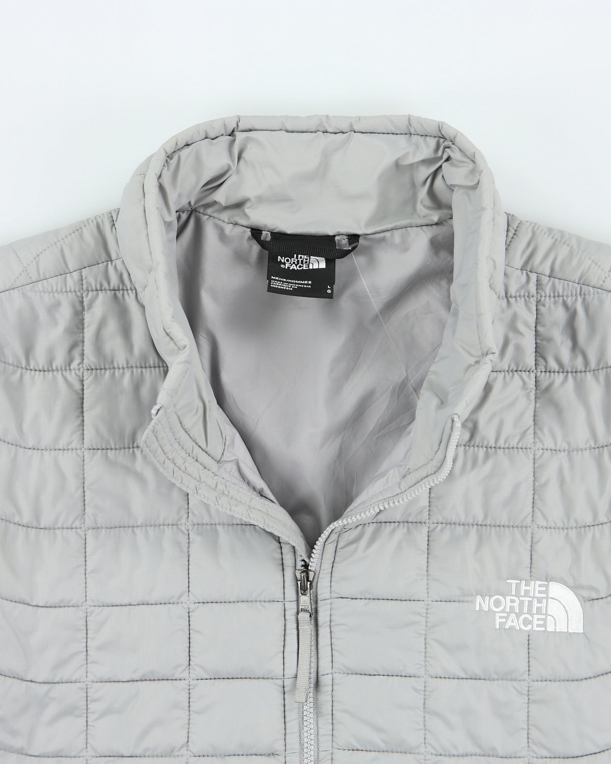 The North Face Thermoball Insulated Lightweight Eco Grid Puffer Jacket - L