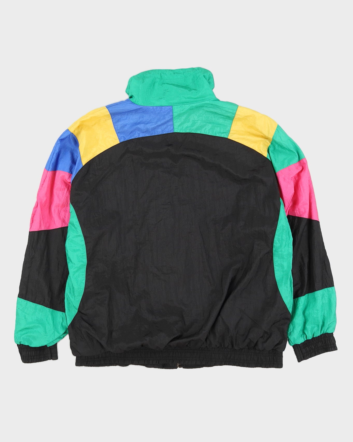 Vintage 90s Casual Isle Multicoloured Track Jacket - M