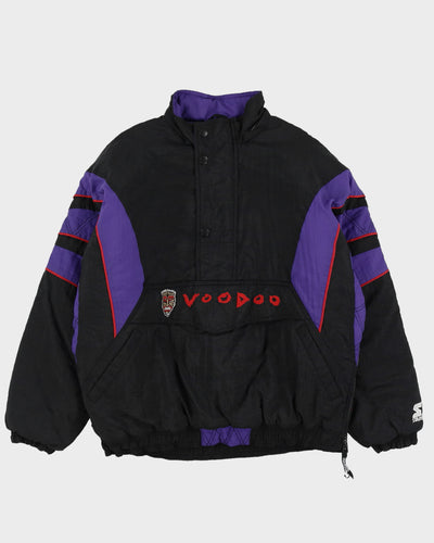 Vintage 90s Starter Rare Voodoo Vancouver Black Jacket - XL