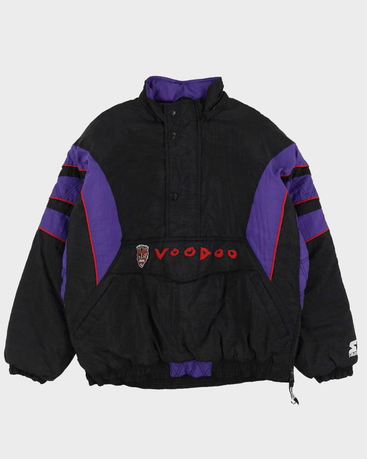 Vintage 90s Starter Rare Voodoo Vancouver Black Jacket - XL