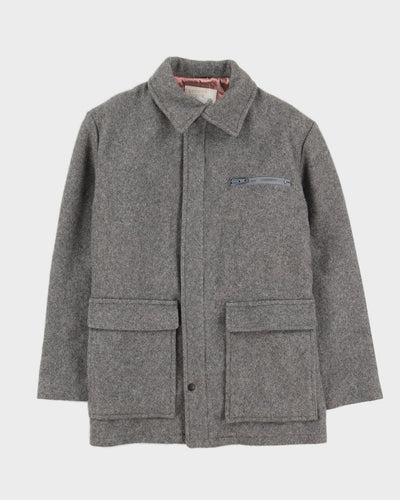 London Towne Grey Wool Jacket - XS