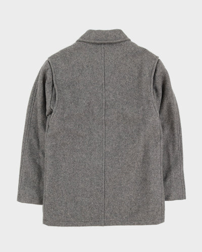 London Towne Grey Wool Jacket - XS