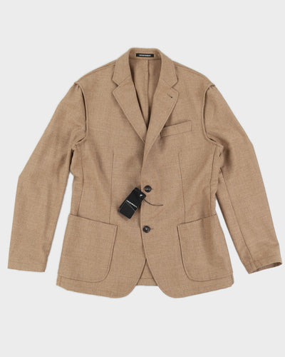 Emporio Armani Fitted Linen Blazer - M