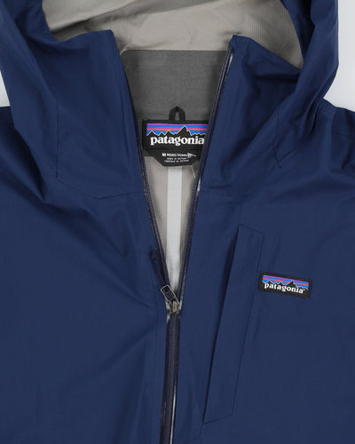 Patagonia Navy Hooded Nylon Jacket - M