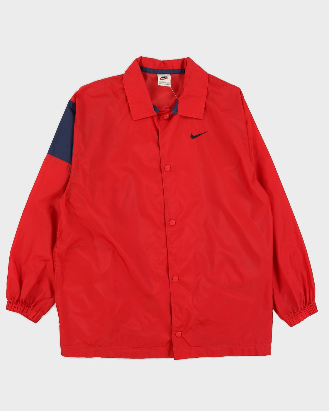 Vintage 90s Nike Red Jacket With Logo On The Back - L