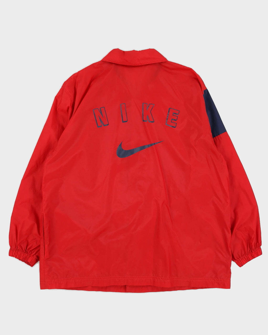 Vintage 90s Nike Red Jacket With Logo On The Back - L