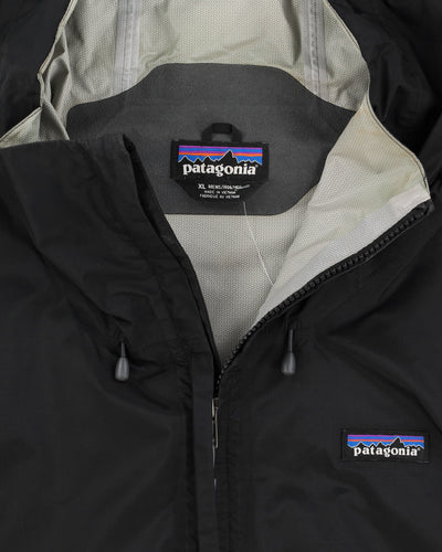 Patagonia Black Windbreaker - XL