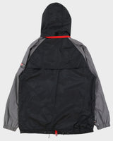 00s Y2K Ecko Untld Black / Grey Windbreaker - XL