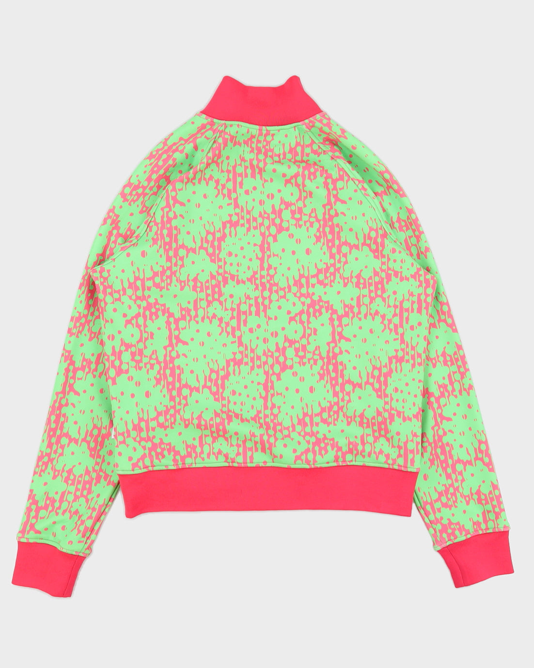 Purple Brand Pink &amp; Green Tracksuit Jacket - M