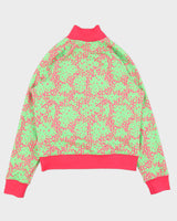 Purple Brand Pink &amp; Green Tracksuit Jacket - M