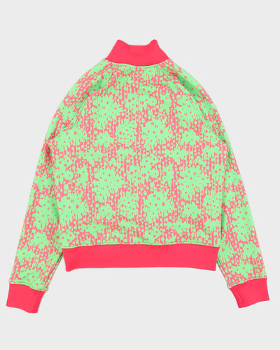 Purple Brand Pink & Green Tracksuit Jacket - M
