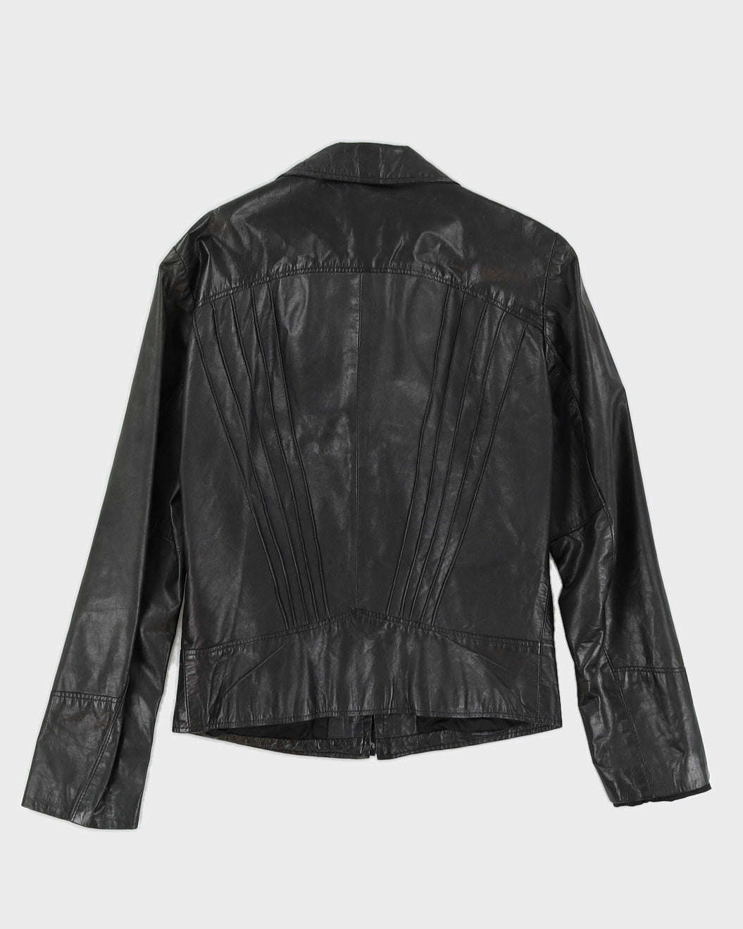 Vintage 1950's The Boutique Of Leathers Zip Up Jacket - S