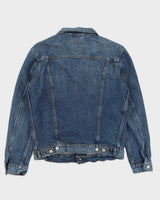 Levi's Blue Denim Blank Tab Jacket - M