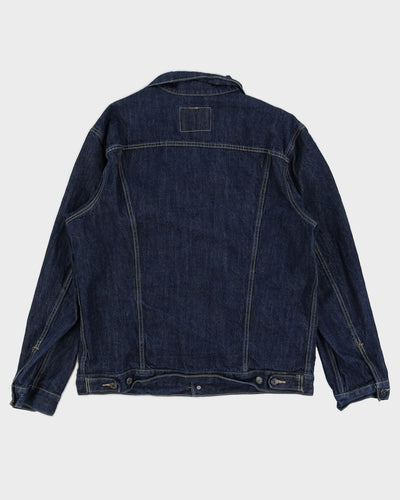 Levi's Blue Dark Washed Denim Jacket - XXL